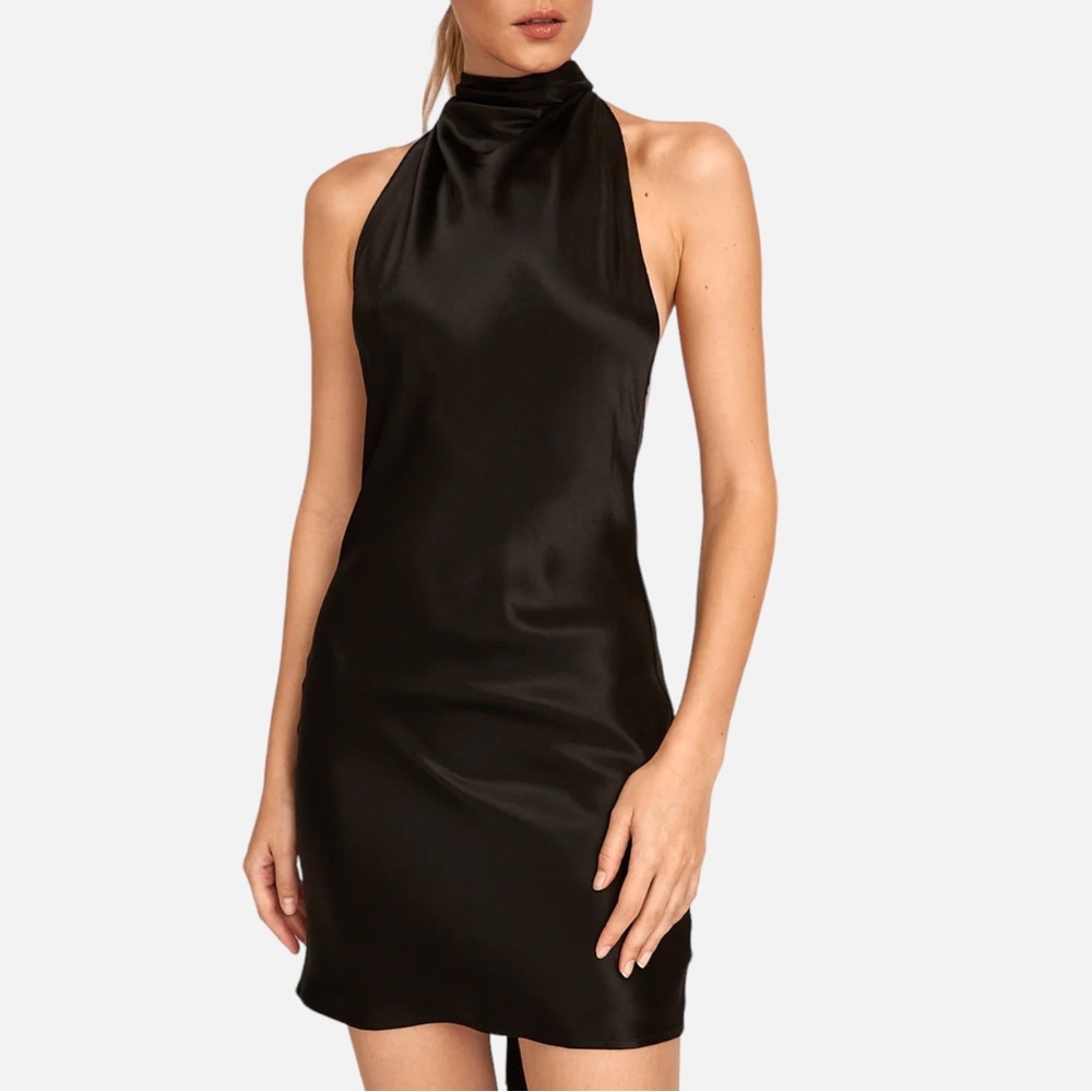 (New) Sau Lee | Silk Mini Dress